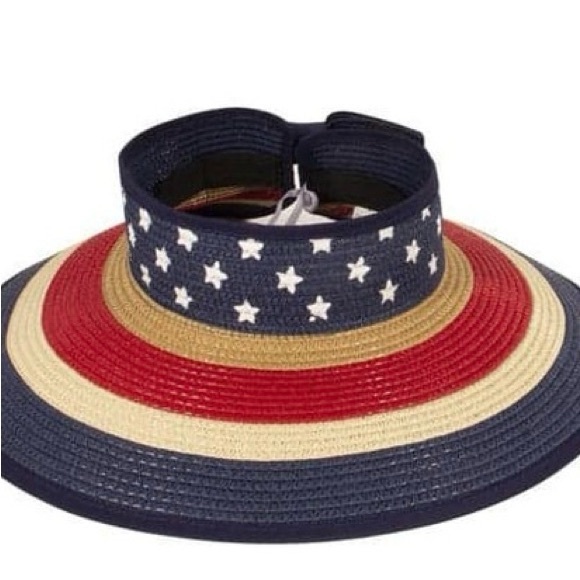 🇺🇸 Patriotic American Flag Sun Visor in 2 Great Styles - Picture 5 of 10